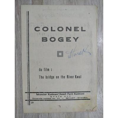 Colonel Bogey / Du film: The Bridge on the river Kwai - Nota